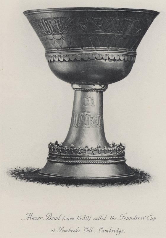 Mazer Bowl (noin 1480) nimeltä Foundress