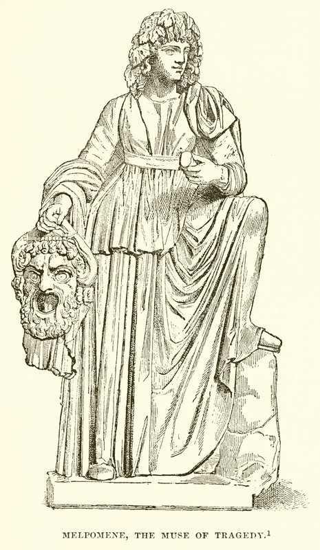 Melpomene, tragedian museo tekijältä English School