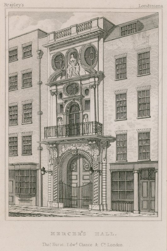Mercers Hall, Cheapside, Lontoo tekijältä English School