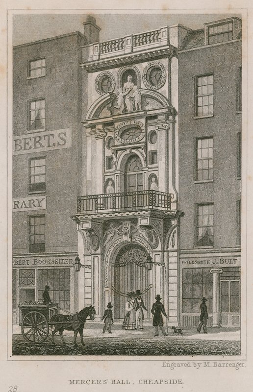 Mercers Hall, Cheapside, Lontoo tekijältä English School