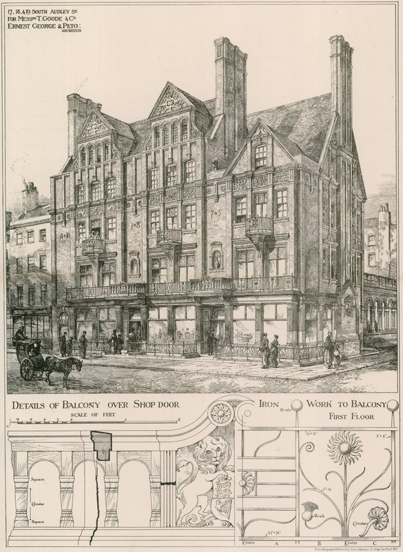 Herrat T Goode & Co., 17, 18 & 19 South Audley Street, Lontoo tekijältä English School