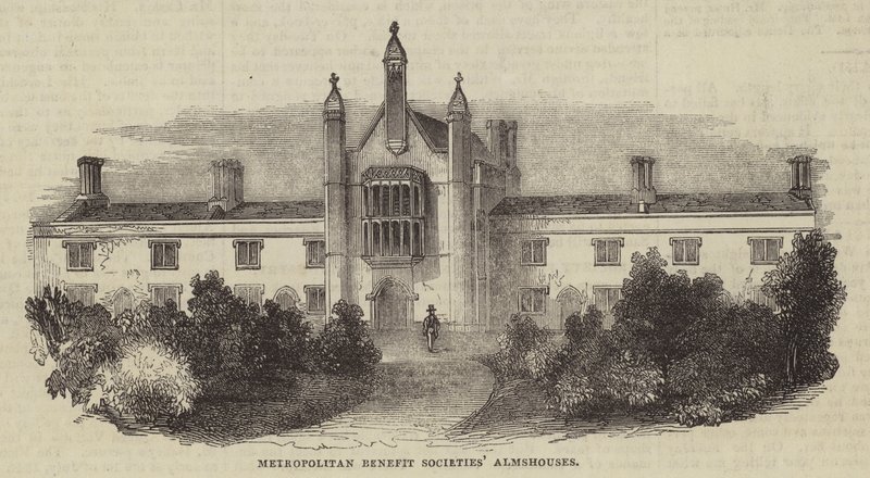 Metropolitan Benefit Societies" Almshouses tekijältä English School