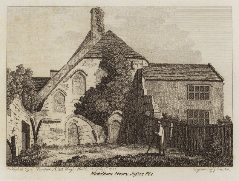 Michelham Priory, Sussex, 1785 tekijältä English School
