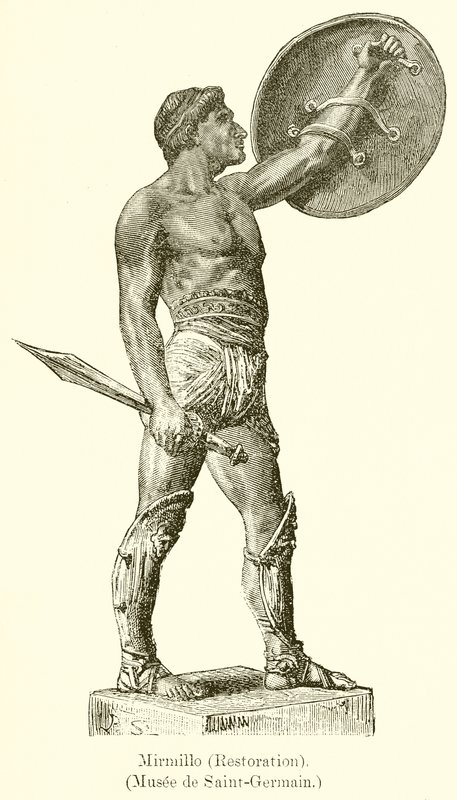 Mirmillo (Restaurointi). (Saint-Germainin museo) tekijältä English School