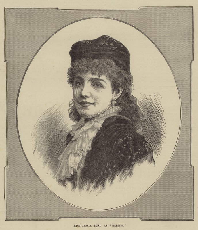 Miss Jessie Bond "Melissana" (kaiverrus) tekijältä English School