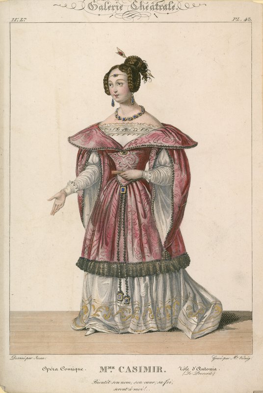 Rouva Casimir Antonian roolissa, Opera Comique tekijältä English School