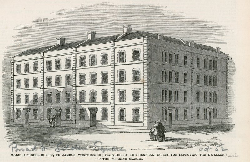 Mallilodging Houses, St James Westminster tekijältä English School