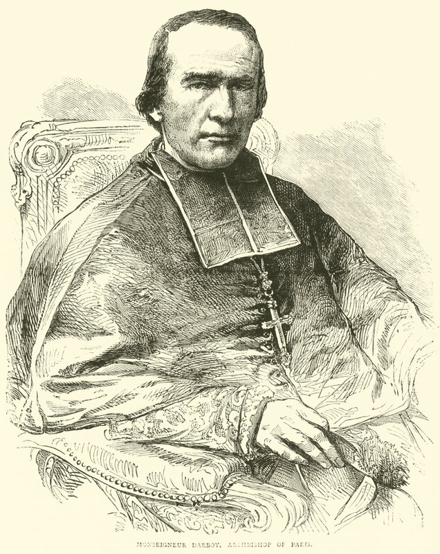 Monseigneur Darboy, Pariisin arkkipiispa, maaliskuu 1871 tekijältä English School