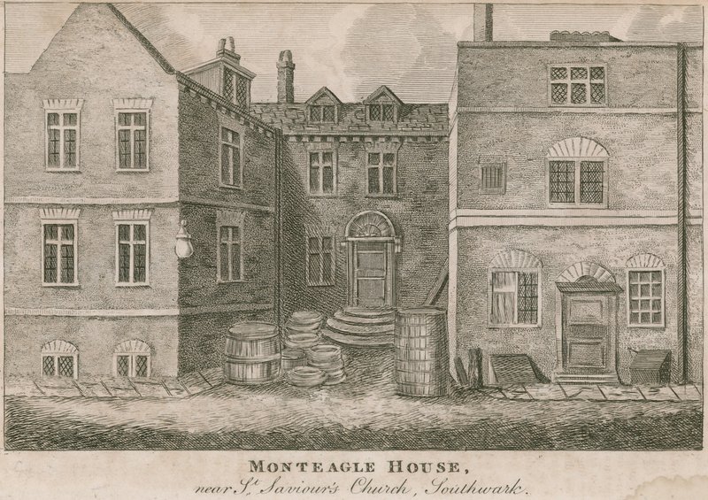 Monteagle House, lähellä St Saviors Church -kirkkoa, Southwark, Lontoo tekijältä English School