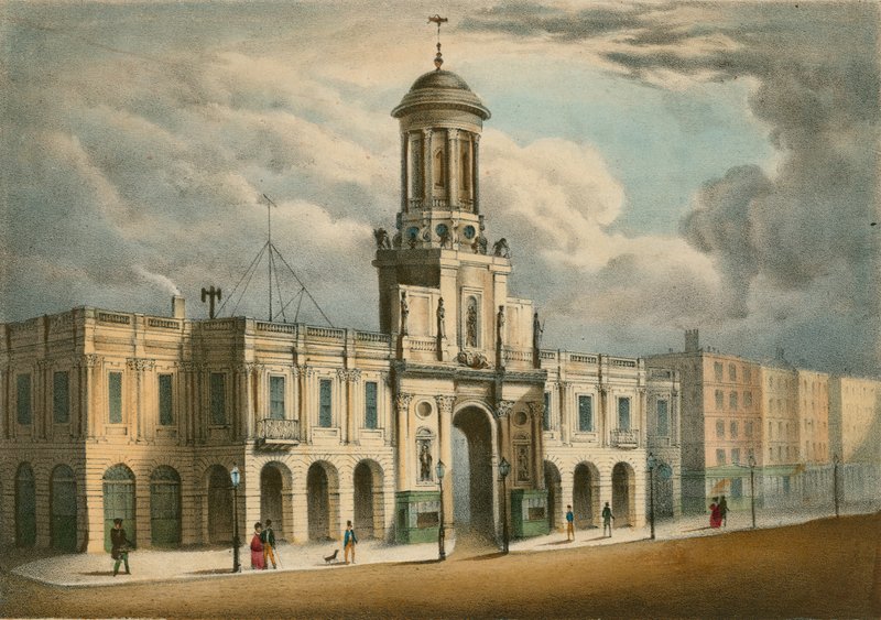 Morgans parantaa Protean Scenarya: Royal Exchange, Lontoo tekijältä English School