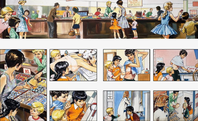 Äiti näyttää kuinka tekijältä English School
