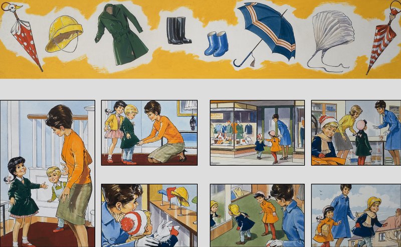 Äiti näyttää kuinka tekijältä English School