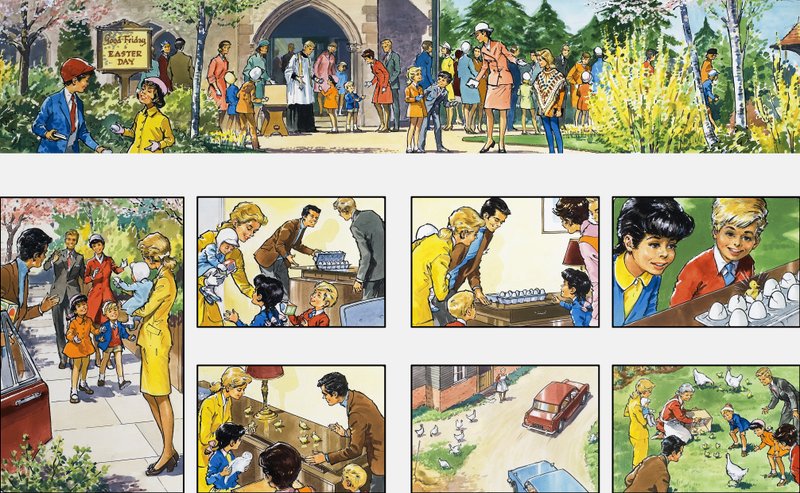 Äiti näyttää kuinka tekijältä English School