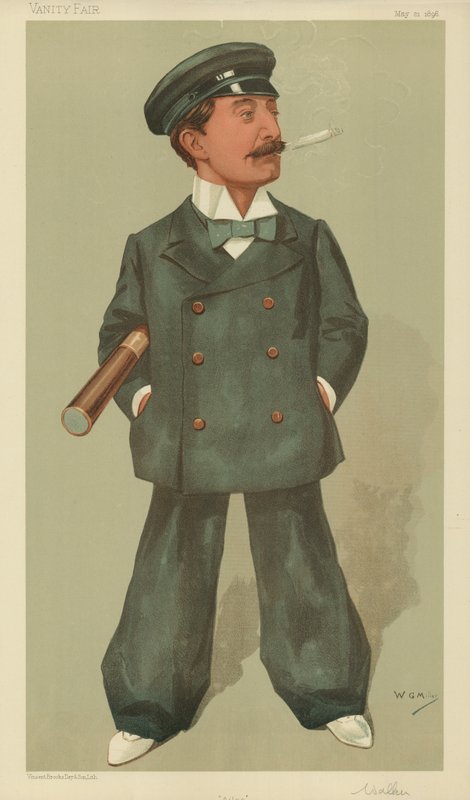 Herra Andrew Barclay Walker, Ailsa, 21. toukokuuta 1896, Vanity Fair -sarjakuva tekijältä English School
