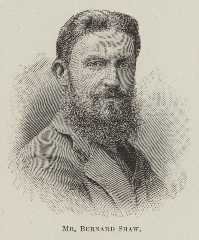 herra Bernard Shaw (kaiverrus) tekijältä English School