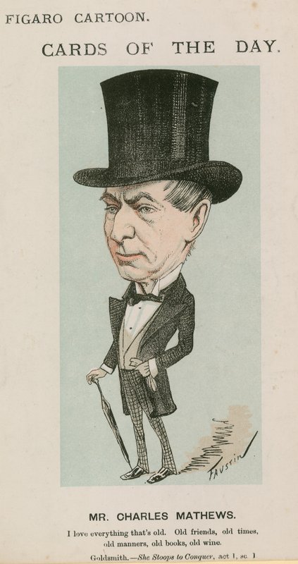 Herra Charles Mathews, sarjakuva tekijältä English School