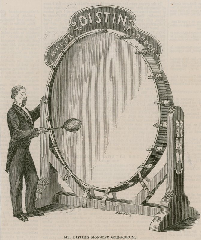 Herra Distins Monster Gong-Drum tekijältä English School