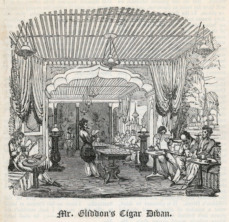 Herra Gliddonsin sikaridiiaani, King Street, Covent Garden tekijältä English School