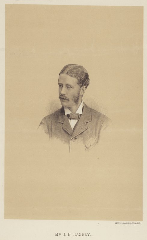 herra J B Hankey (litho) tekijältä English School