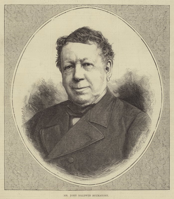 herra John Baldwin Buckstone (kaiverrus) tekijältä English School
