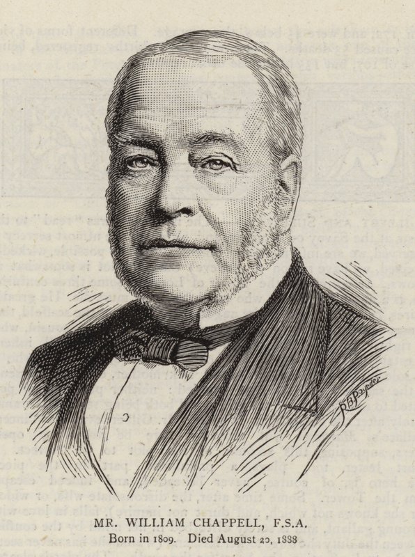William Chappell, FSA (kaiverrus) (kaiverrus) tekijältä English School