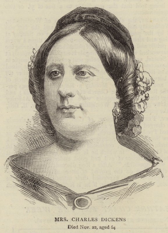 rouva Charles Dickens (kaiverrus) tekijältä English School