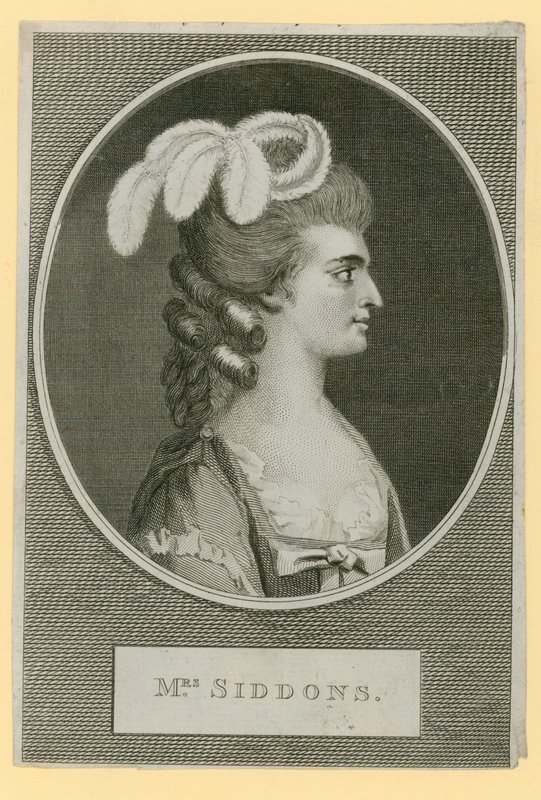rouva Sarah Siddons, näyttelijä tekijältä English School