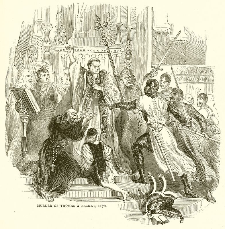 Thomas a Becketin murha, 1170 tekijältä English School