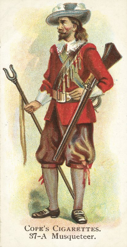 Musquetteer (chromolitho) tekijältä English School