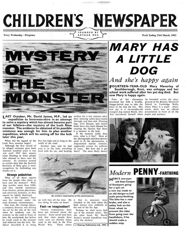 Mystery of the Monster, "The Children