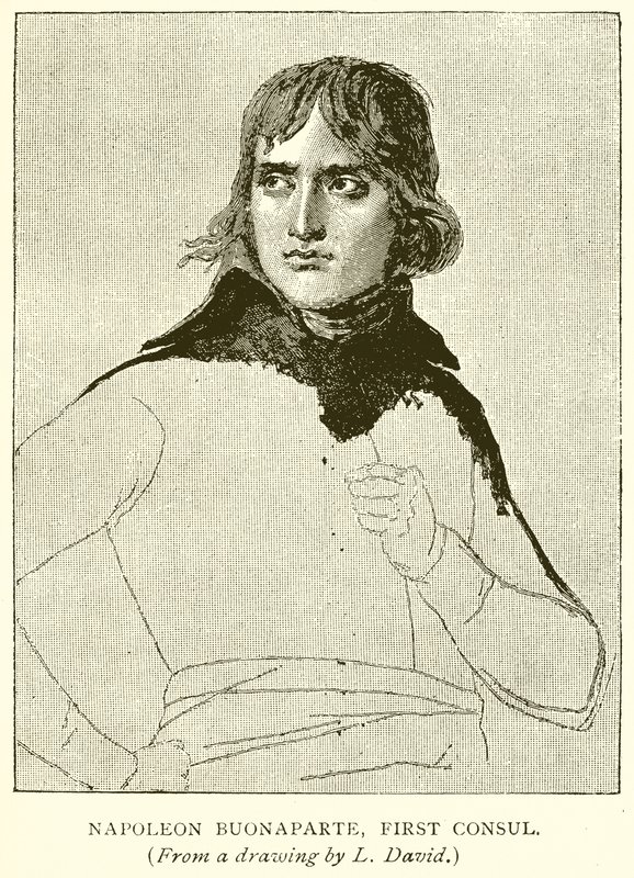 Napoleon Bonaparte, ensimmäinen konsuli tekijältä English School