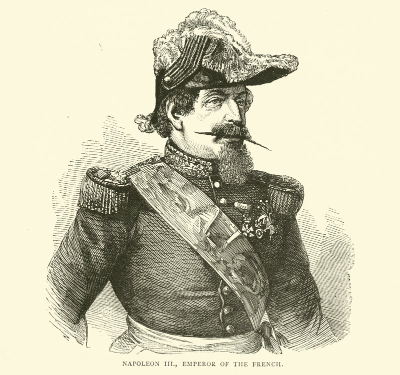 Napoleon III, Ranskan keisari, heinäkuu 1870 tekijältä English School