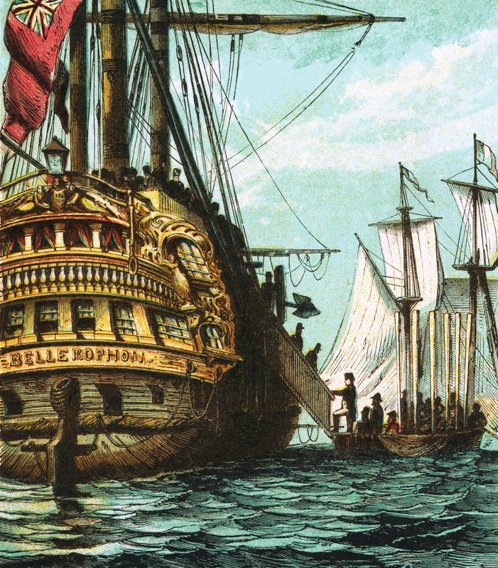 Napoleon Bellerophonissa tekijältä English School