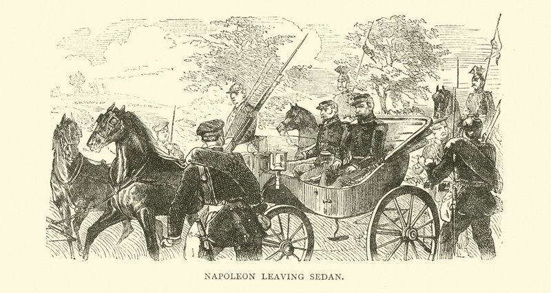 Napoleon lähti Sedanista syyskuussa 1870 tekijältä English School