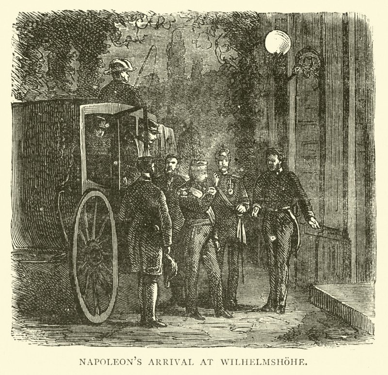 Napoleons saapui Wilhelmshoheen syyskuussa 1870 tekijältä English School