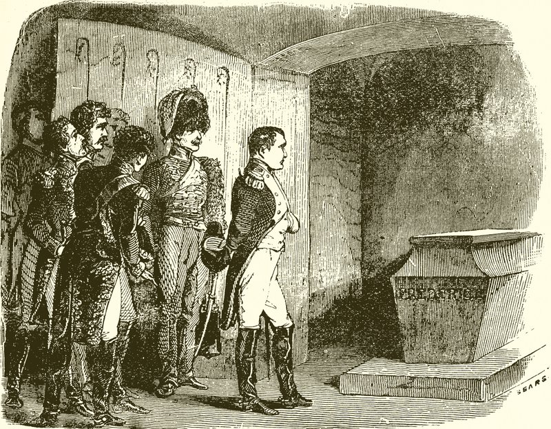 Napoleon Frederick Suuren haudalla tekijältä English School