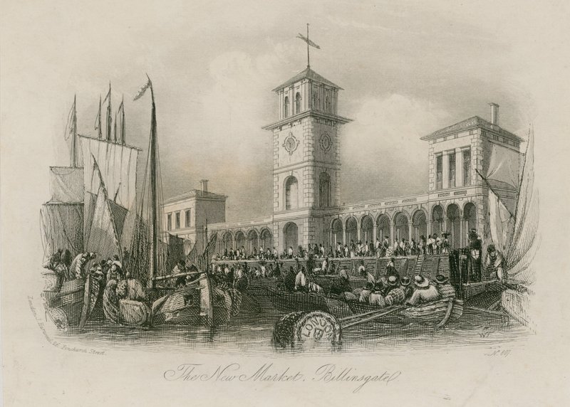 Uusi Billingsgate Market tekijältä English School