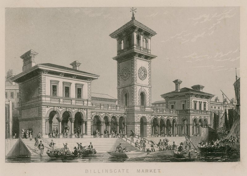 Uusi Billingsgate Market tekijältä English School
