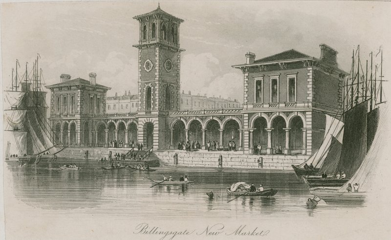 Uusi Billingsgate Market tekijältä English School