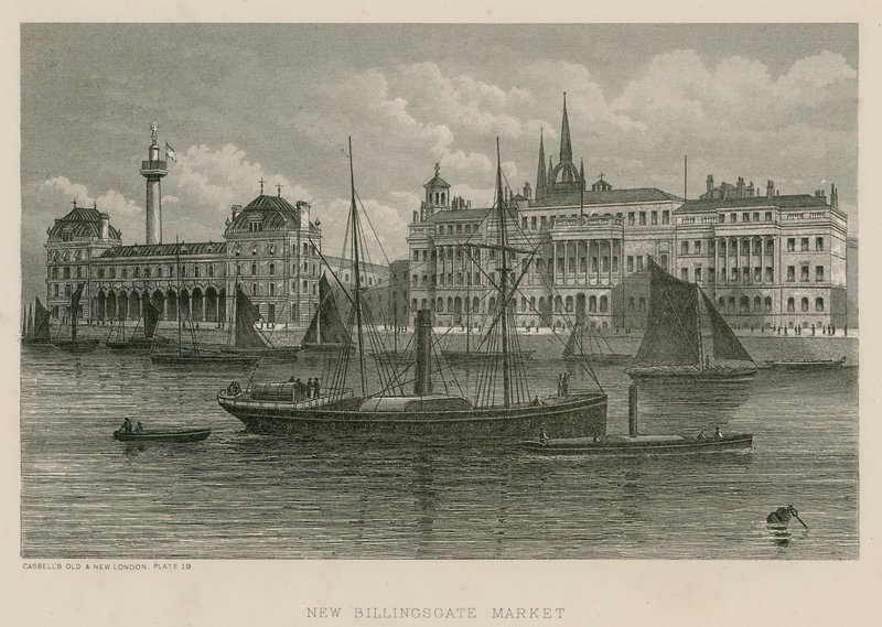 Uusi Billingsgate Market tekijältä English School