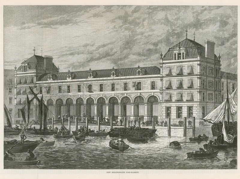 Uusi Billingsgate Market tekijältä English School