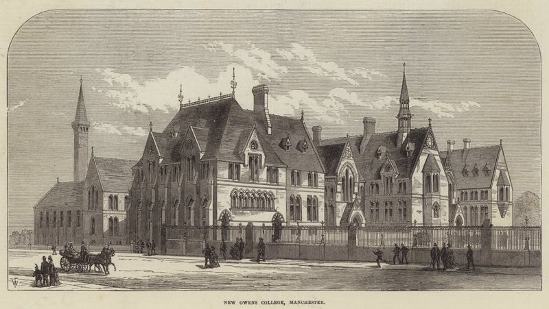 New Owens College, Manchester (kaiverrus) tekijältä English School