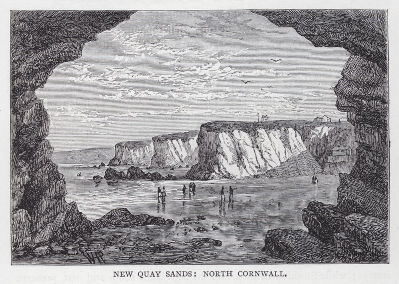New Quay Sands, North Cornwall (kaiverrus) tekijältä English School