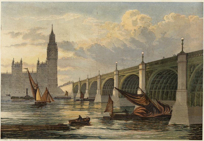 Uusi Westminster Bridge tekijältä English School