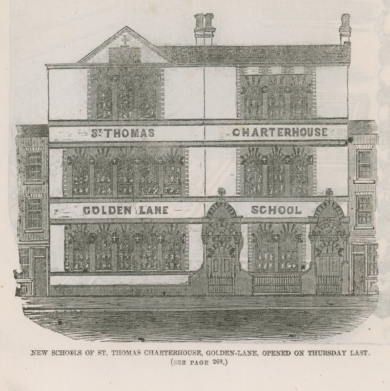 St Thomas Charterhousen uudet koulut tekijältä English School