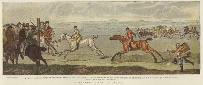 Newmarket George I:n aikaan tekijältä English School