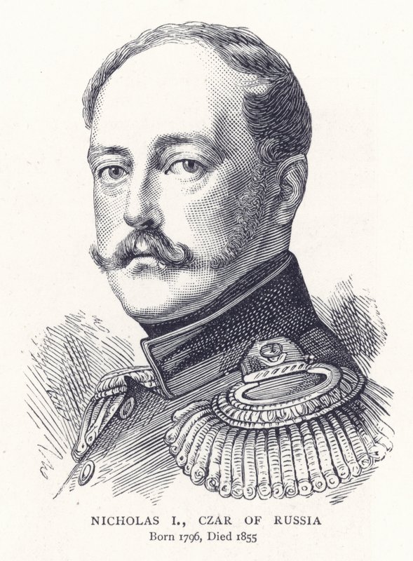 Nikolai I, Venäjän tsaari tekijältä English School