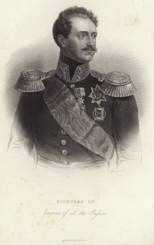 Nikolai I, Venäjä tekijältä English School