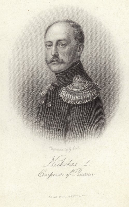 Nikolai I, Venäjä tekijältä English School