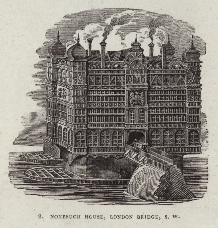 Nonesuch House Old London Bridgellä tekijältä English School